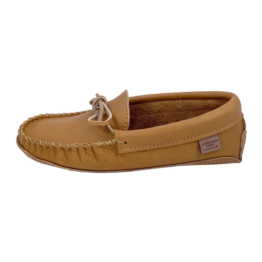 Women's Soft Sole Leather Moccasins Cork