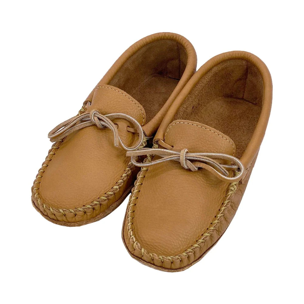 Women's Soft Sole Leather Moccasins Cork
