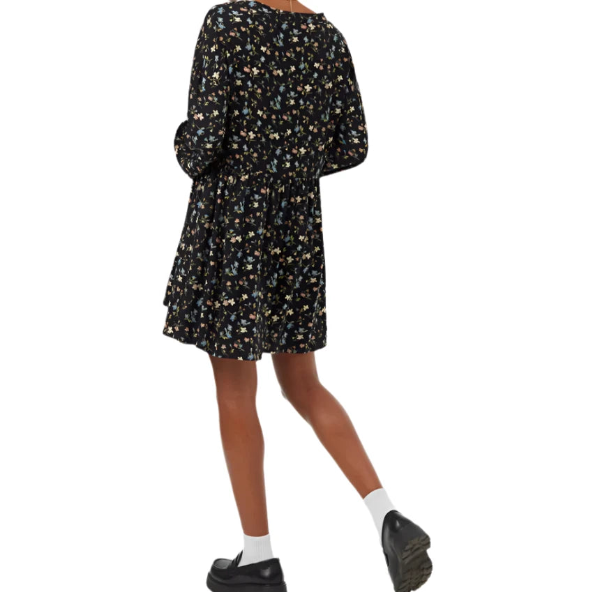 W Willows Dress (Meteorite Black/Blossom)