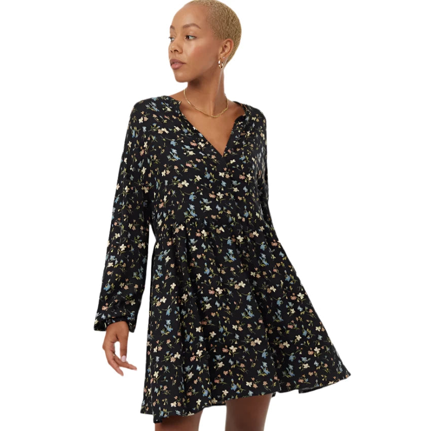 W Willows Dress (Meteorite Black/Blossom)