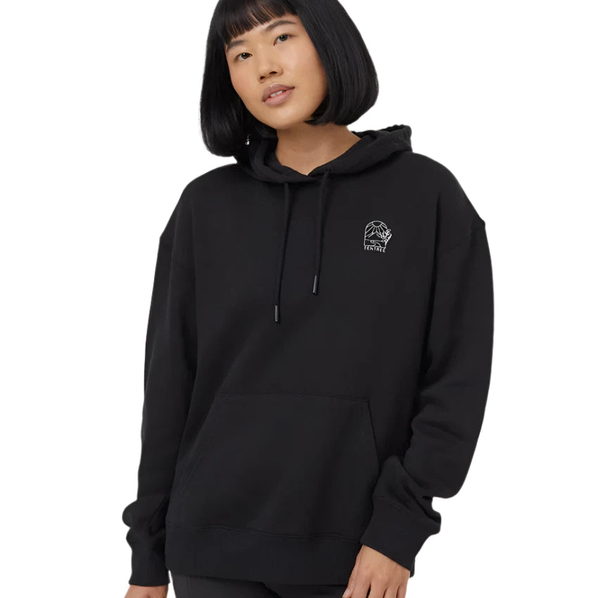 W Scenic Arch Hoodie (Meteorite Black/Vintage White)