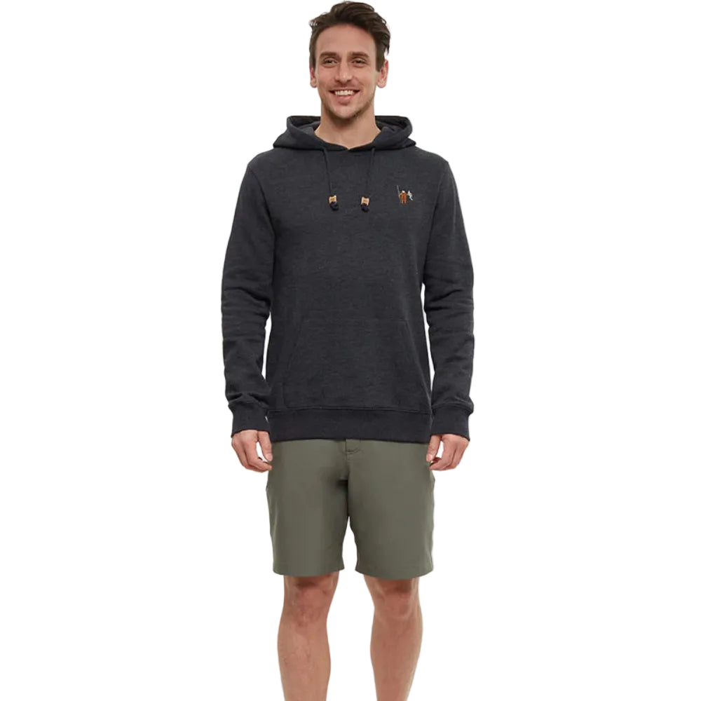Men's Sasquatch Hoodie (Meteorite Black Heather/Fishing)