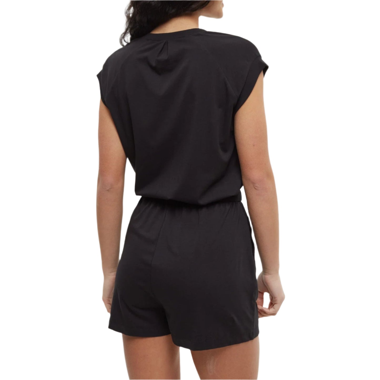 W Thetis Romper (Meteorite Black)