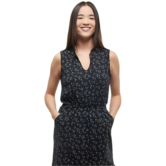 W Arden Dress (Meteorite Black/Daisy)