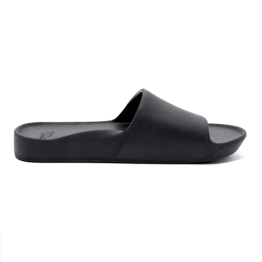 Archies Arch Support Slides Black