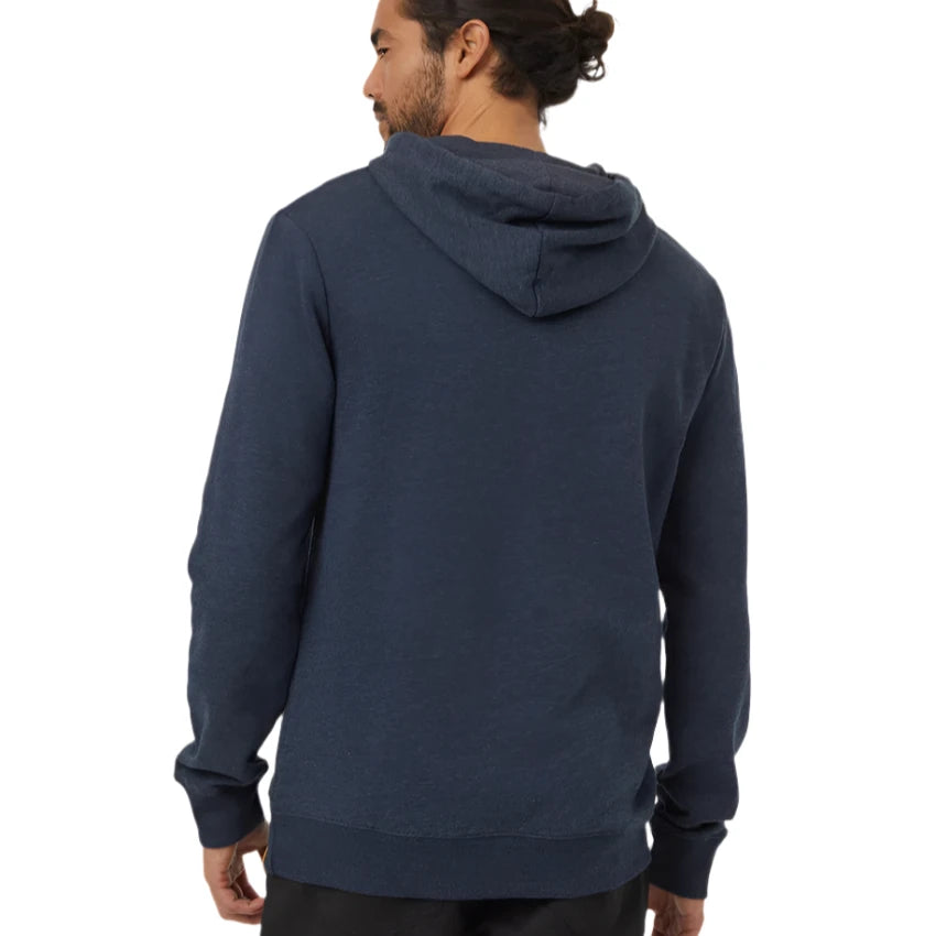 M Juniper Cork Patch Hoodie (Blue Mirage Heather/Cork Patch)