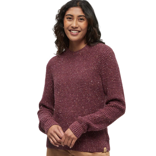 Women's Morrell Sweater (Deep Burgundy Nep)
