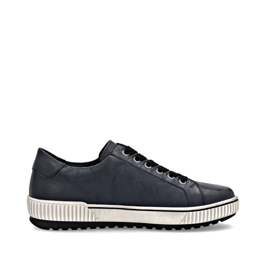 D0700-15 Navy Lace Side Zip RTex
