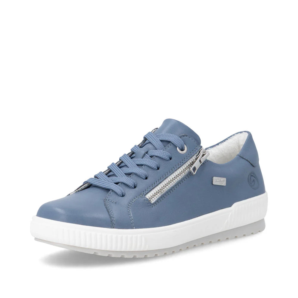 D0700-16 Light Blue Lace/Side Zip RTex