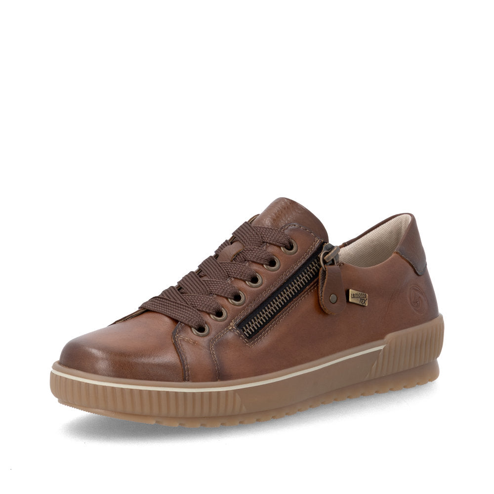 D0700-26 Brown Multi Lace Side Zip RTex