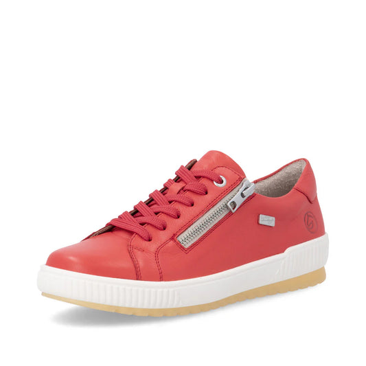 D0700-33 Red Lace/Side Zip RTex