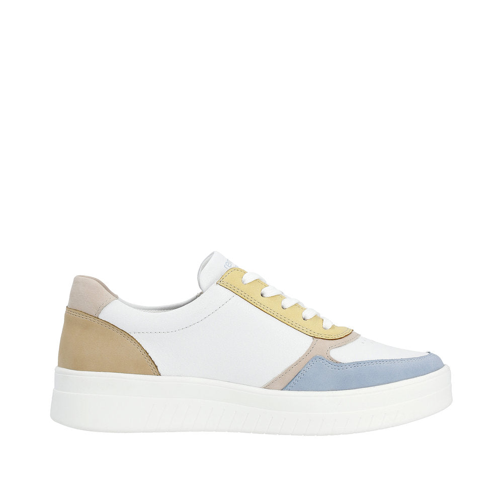 D0J01-83 White Combi Pastel Sneaker