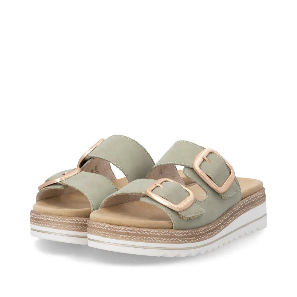 D0Q66-52 Mint Velcro Slide