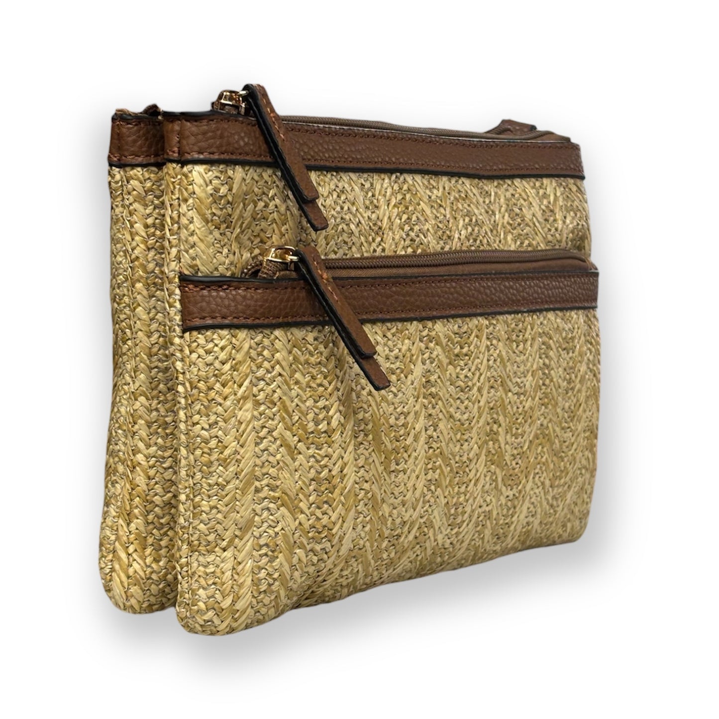 M18965STL NATURAL STRAW/COGNAC LA DIVA