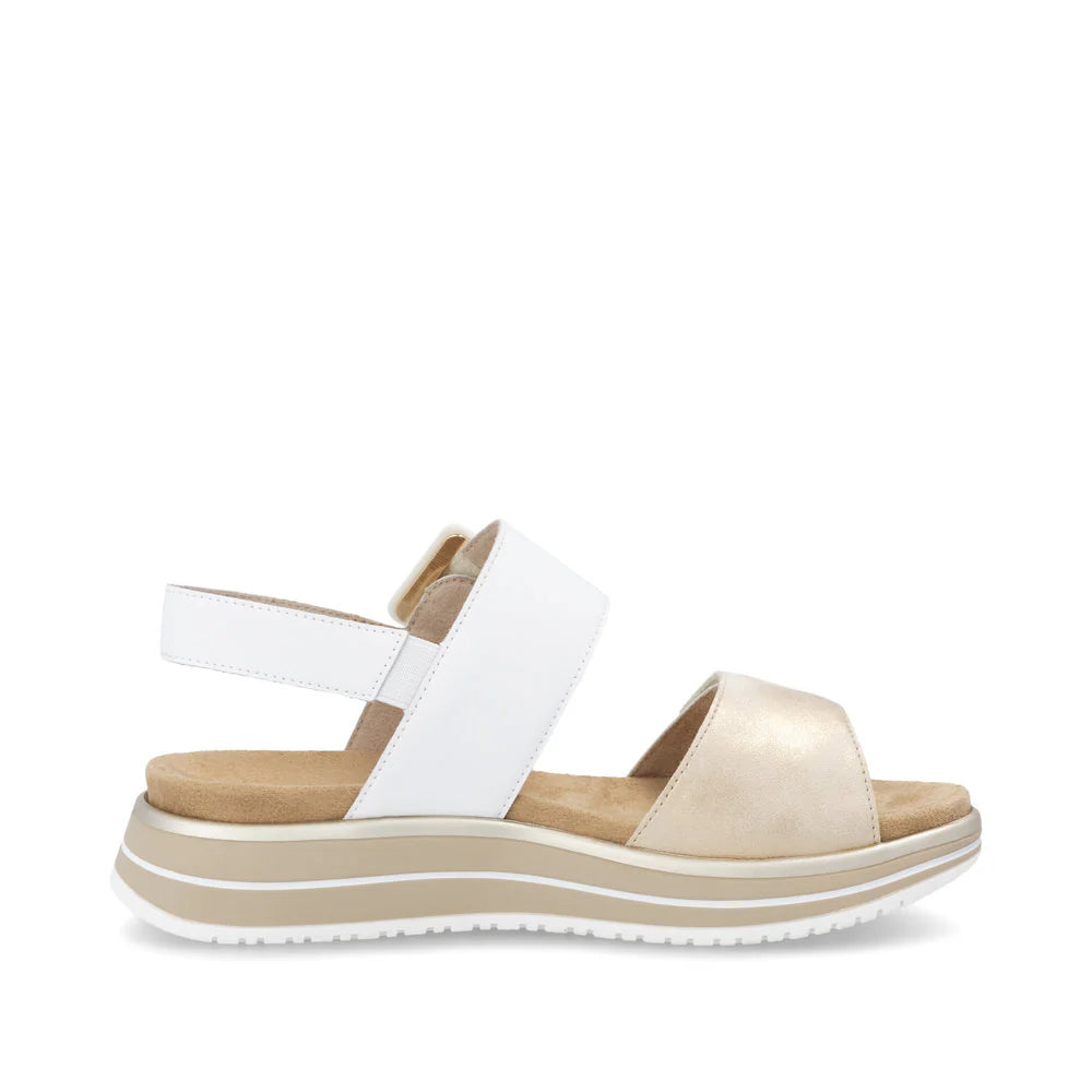 D1J53-80 Beige Velcro Buckle