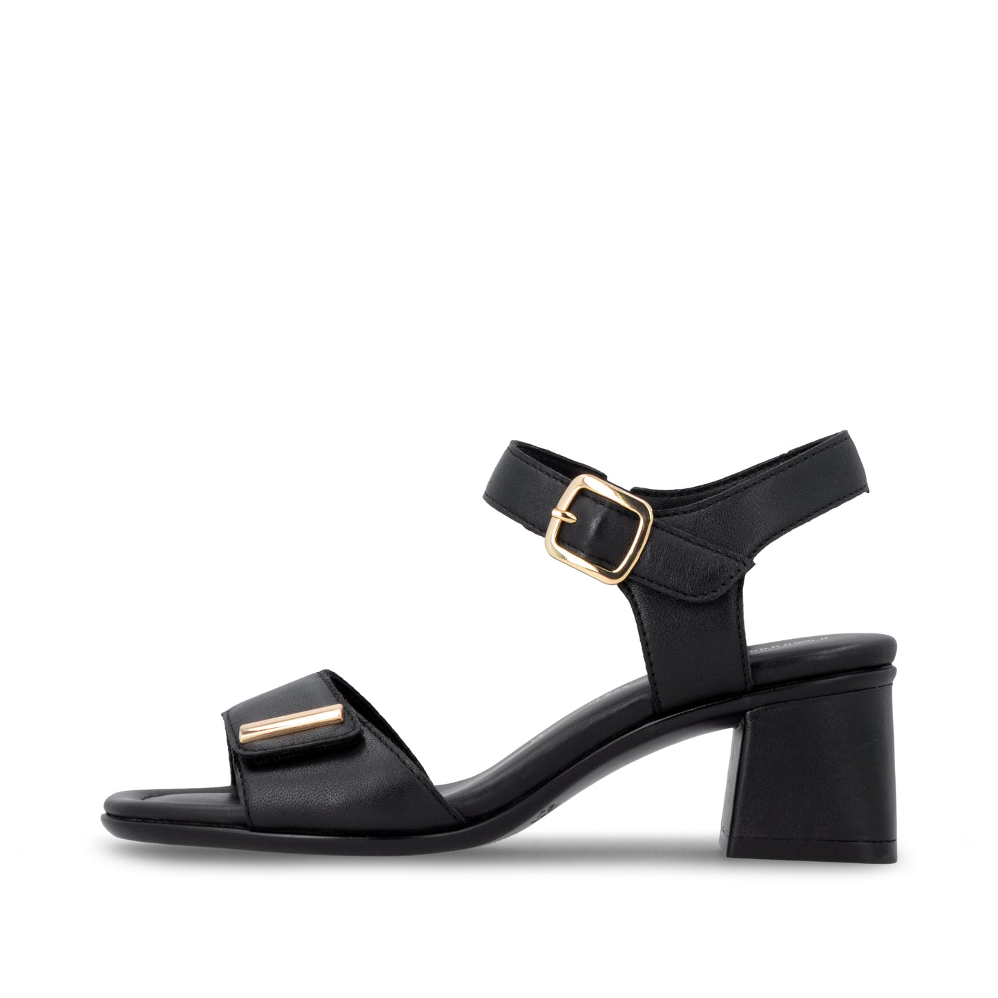 D1K54-00 Two Strap Heel Black