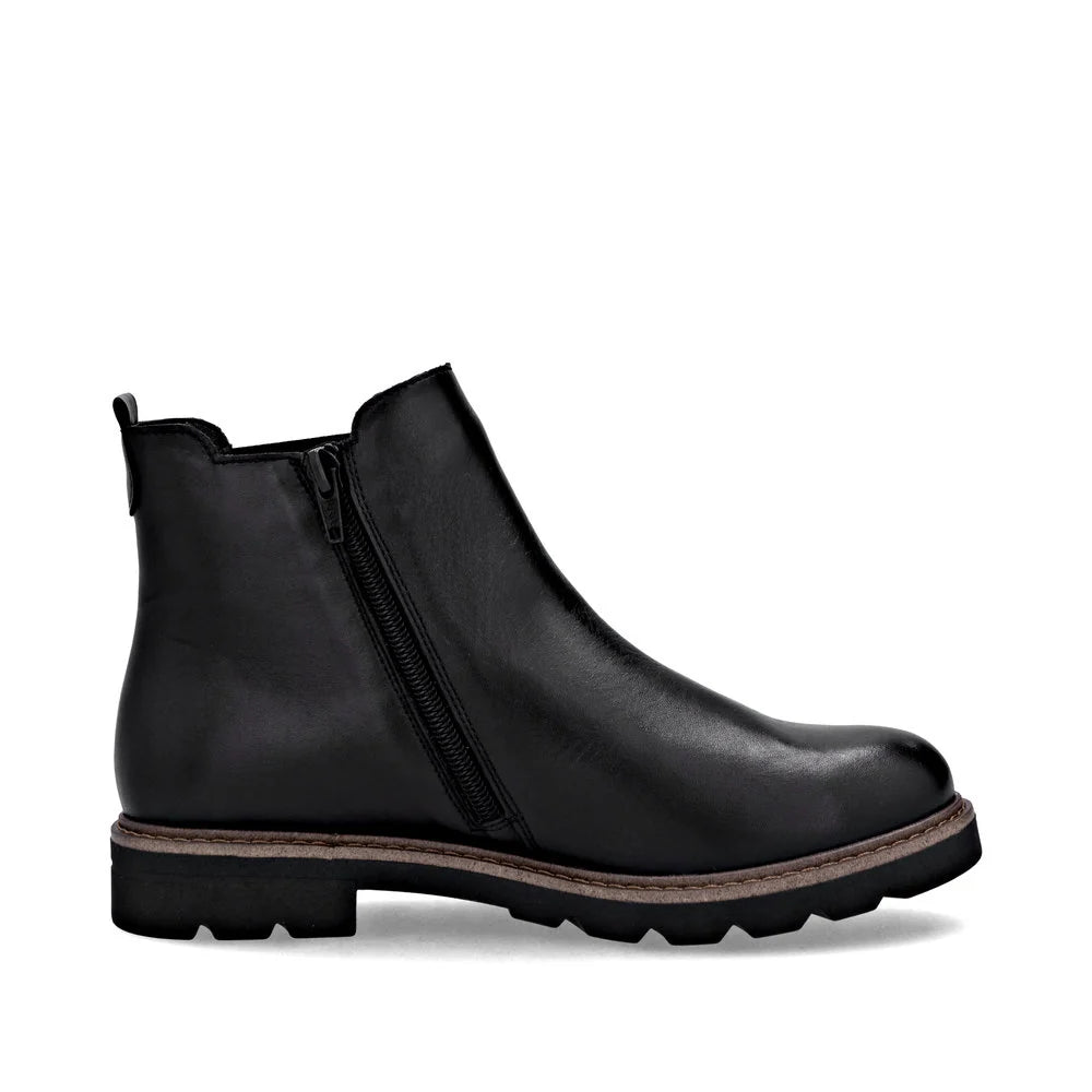 D2Q70-00 Black Chelsea Zip RTex