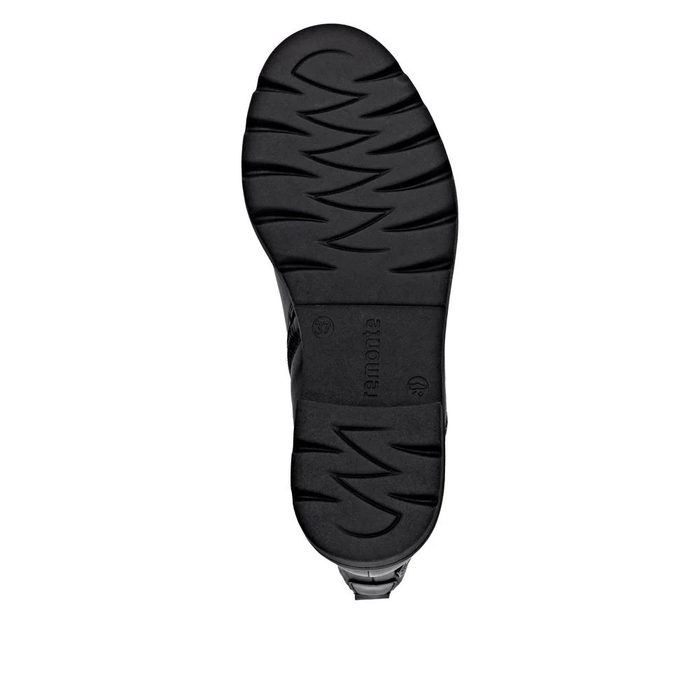 D2Q70-00 Black Chelsea Zip RTex