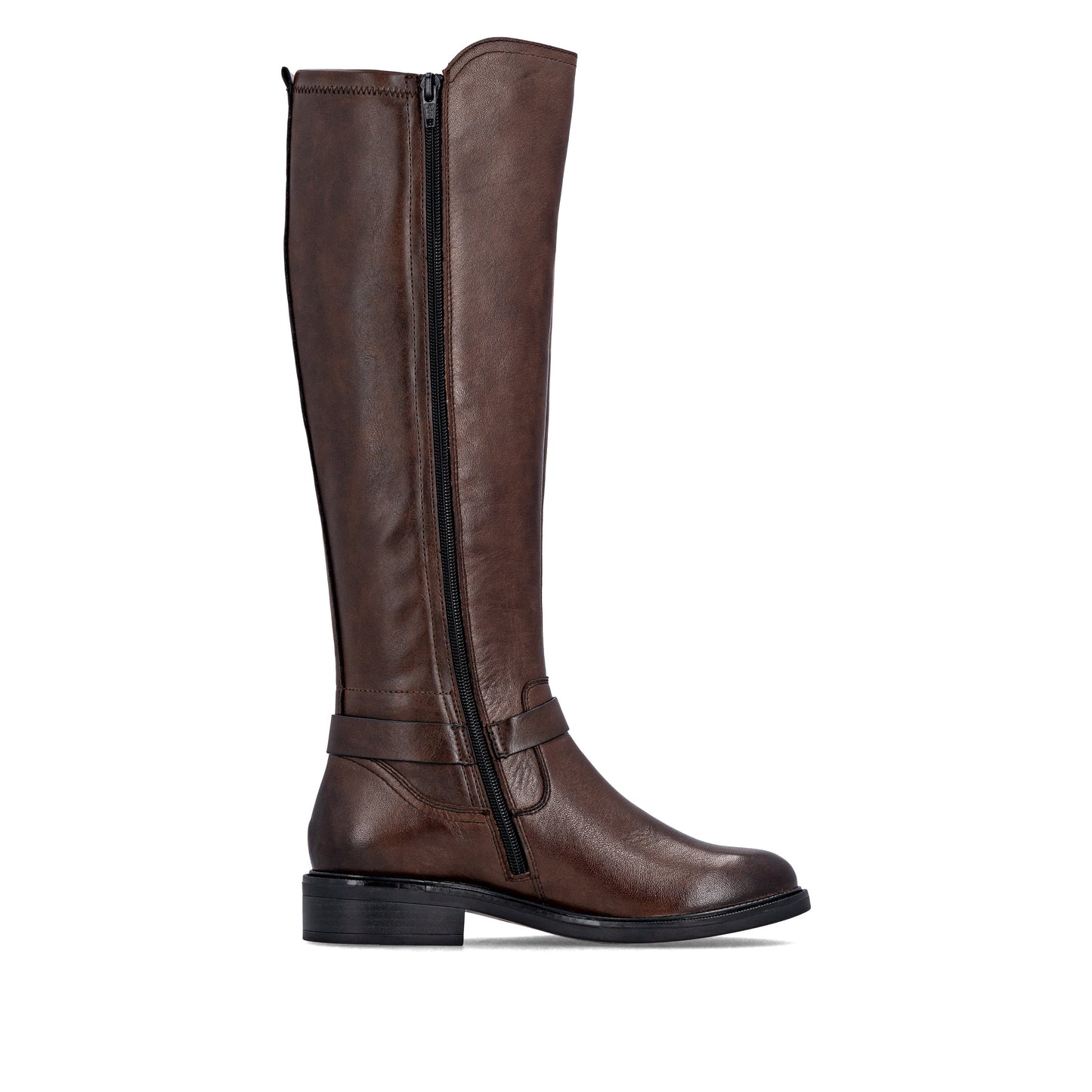 D2W77-25 Dark Brown Tall Side Zip