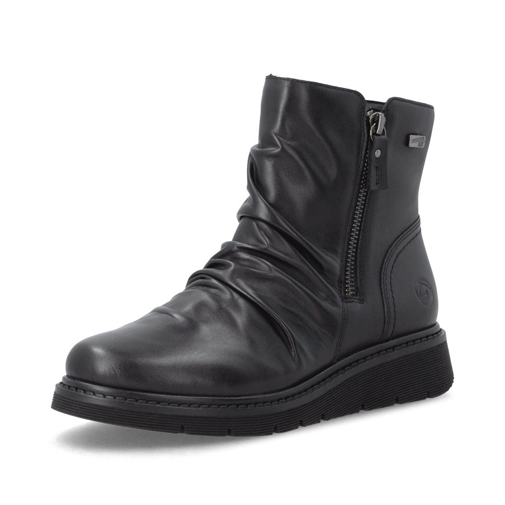 D3981-00 Black Side Zip RTex