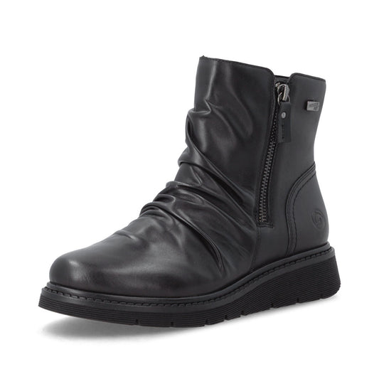 D3981-00 Black Side Zip RTex
