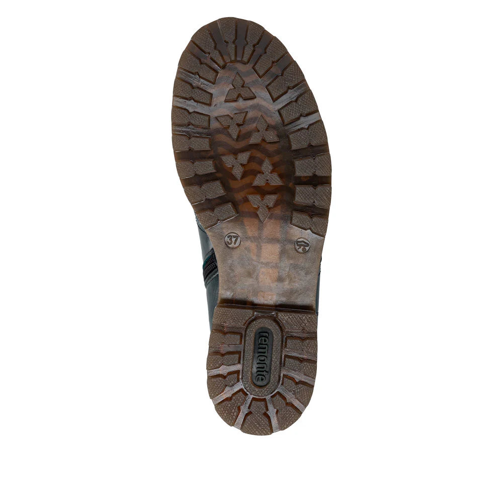 D3C70-54 Dark Olive Ankle Lace/Zip RTex