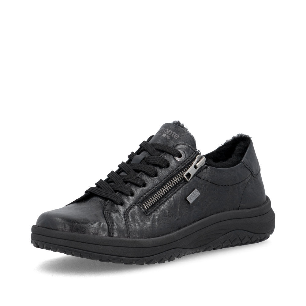 D3Q01-02 Black Lace/Side Zip Lined RTex