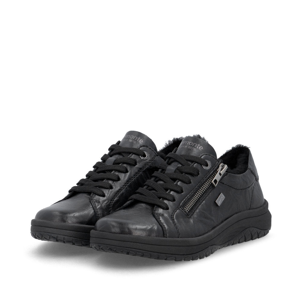 D3Q01-02 Black Lace/Side Zip Lined RTex
