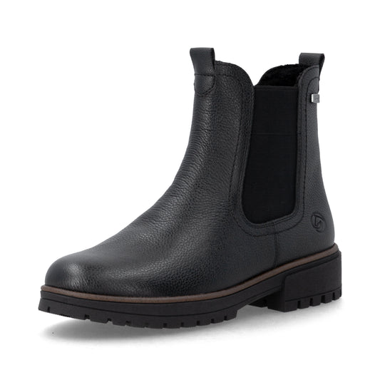 D3W73-00 Black Zip Chelsea RTex