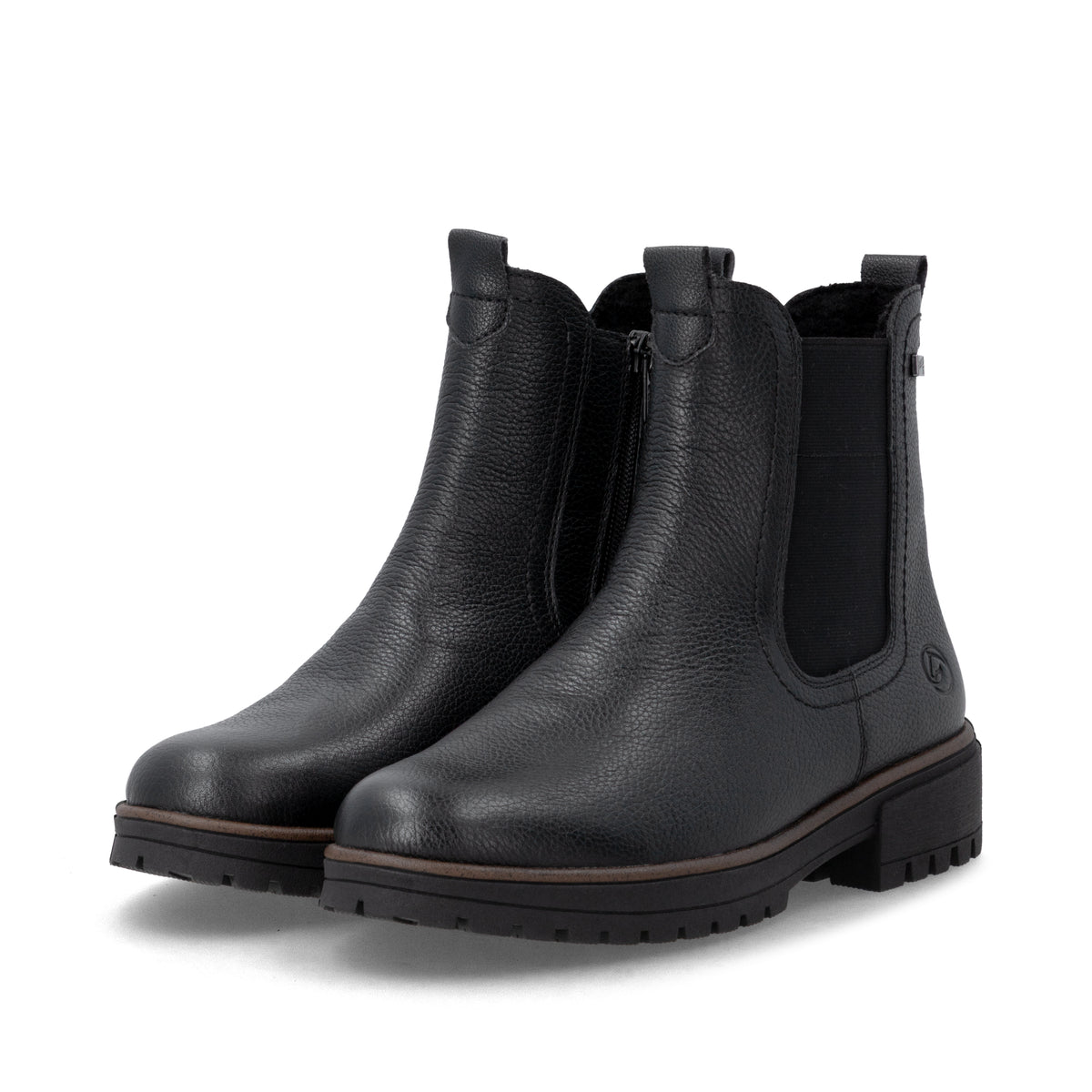 D3W73-00 Black Zip Chelsea RTex