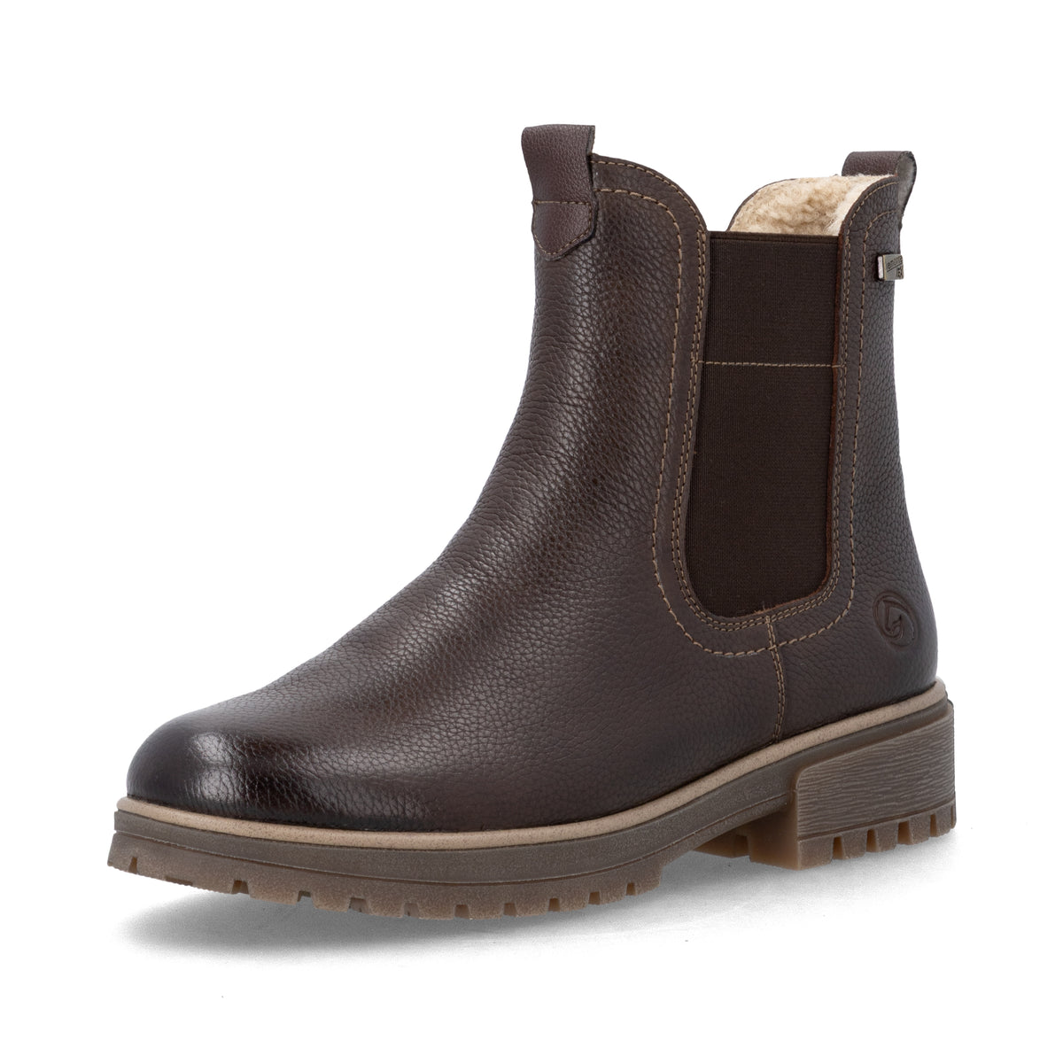 D3W73-25 Chocolate Zip Chelsea RTex