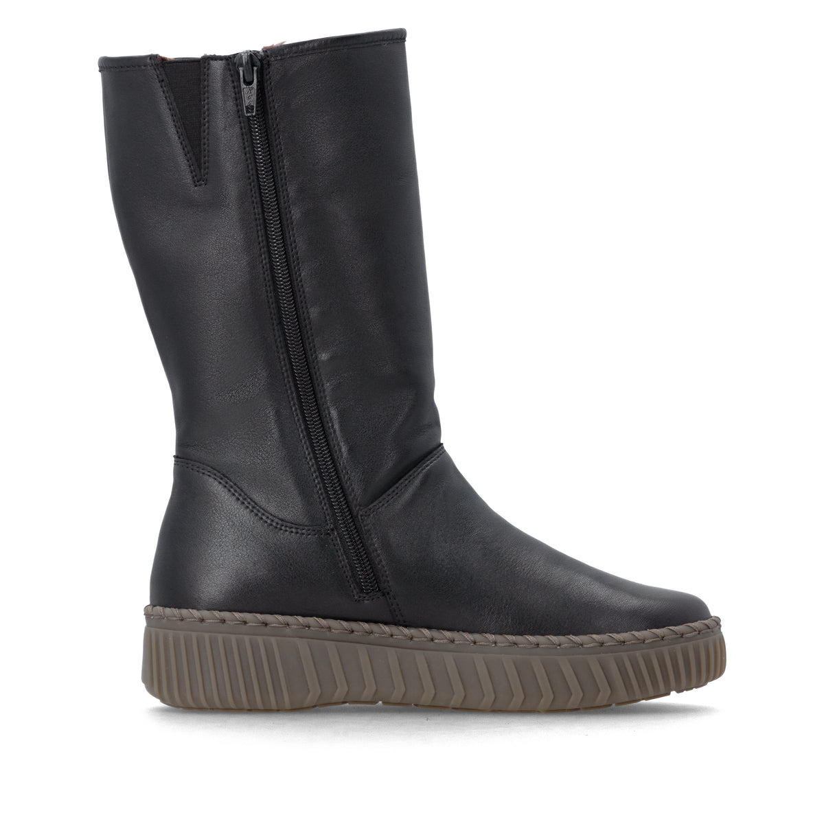 D4A71-00 Black Side Zip RTex