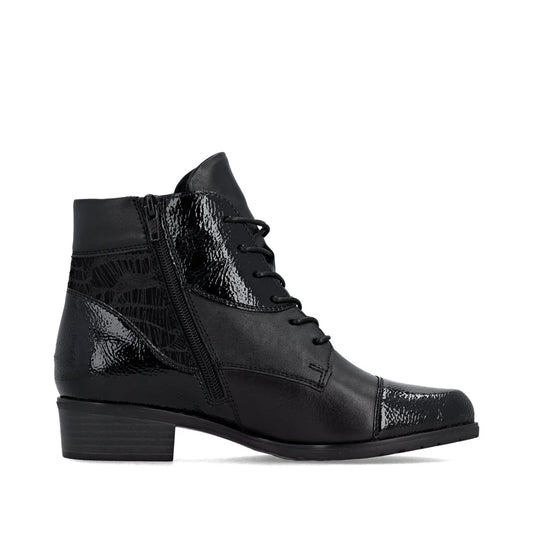 D6882-00 Black Multi Lace/Zip