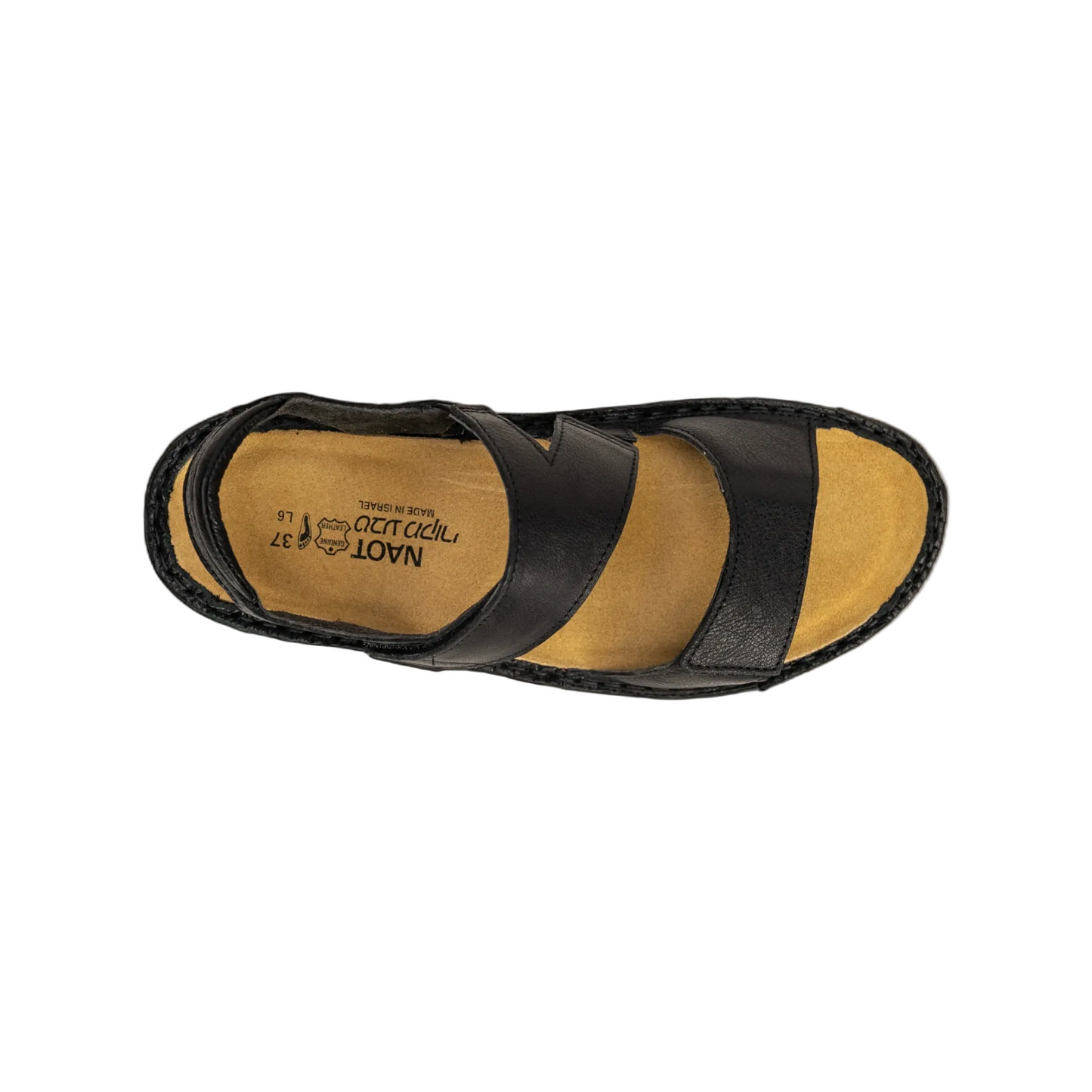 Enid Jet Black Leather