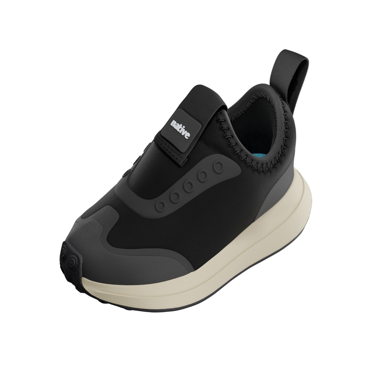 Kids' Robbie Dash Jiffy Black/Tapioca Off White/Jiffy Black Toddler (4c-10c)