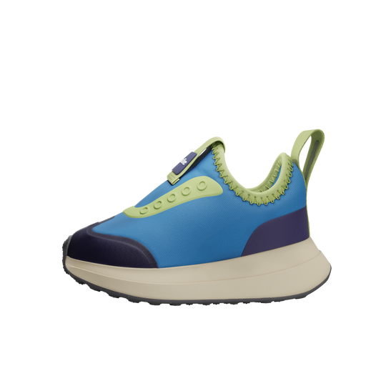 Kids' Robbie Dash Megamarine Blue/Tapioca Off White/Jiffy Black Toddler (4c-10c)