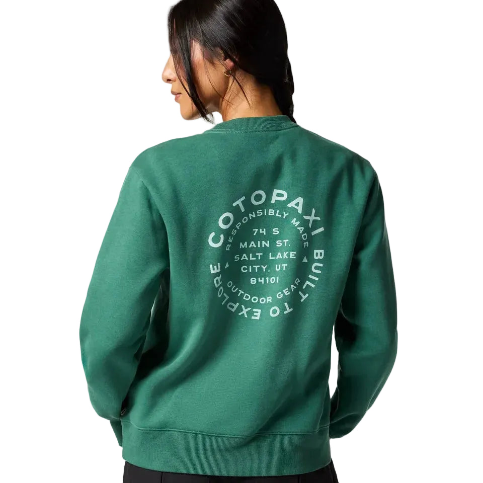 Women's Built To Explore Crew Sweatshirt Juniper