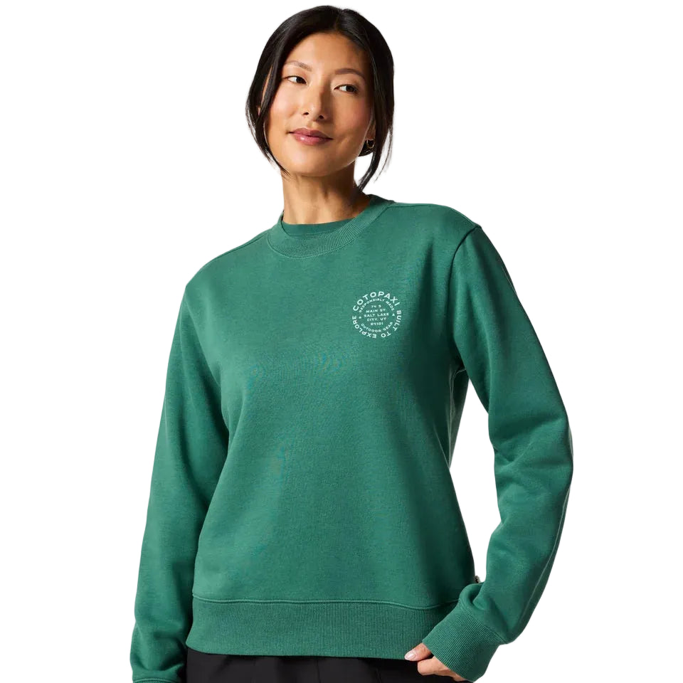 Women's Built To Explore Crew Sweatshirt Juniper