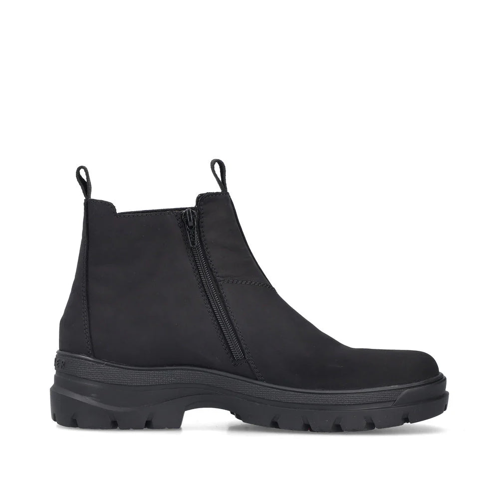 F5450-00 Black Chelsea Zip RTex