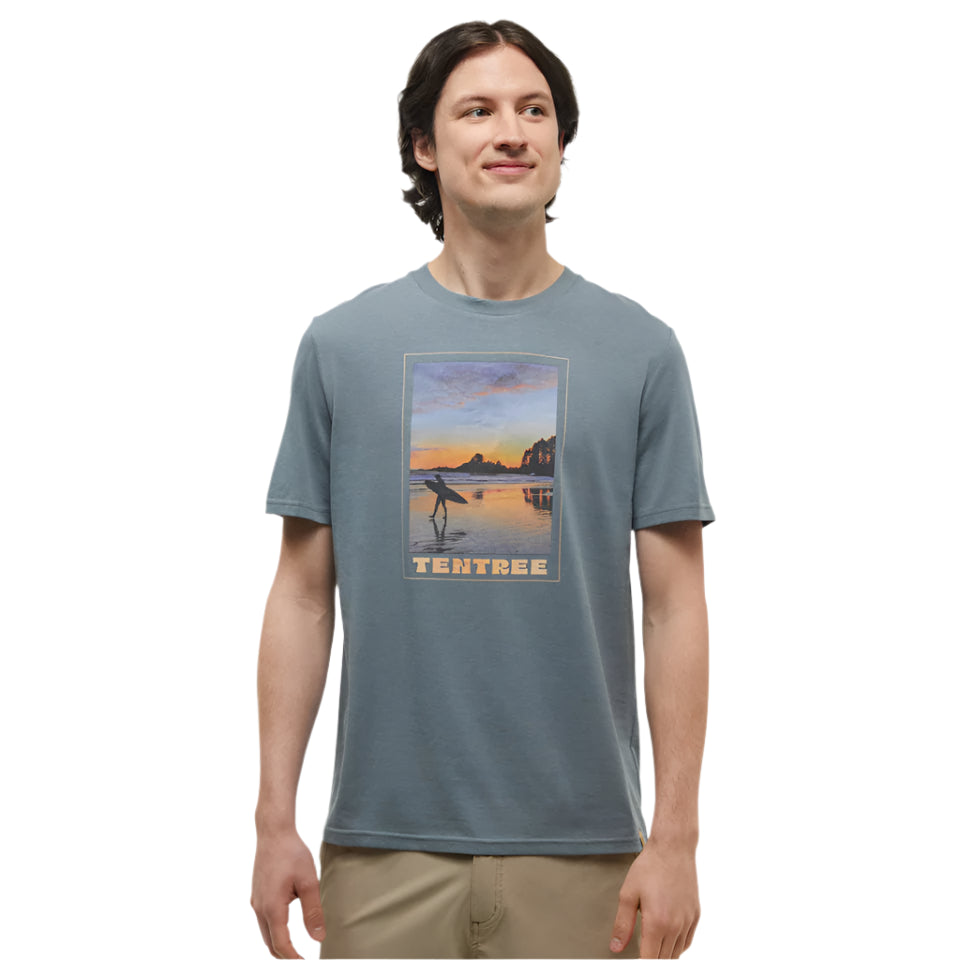 M Surf Memento T-Shirt (Anchor Grey/Beach)