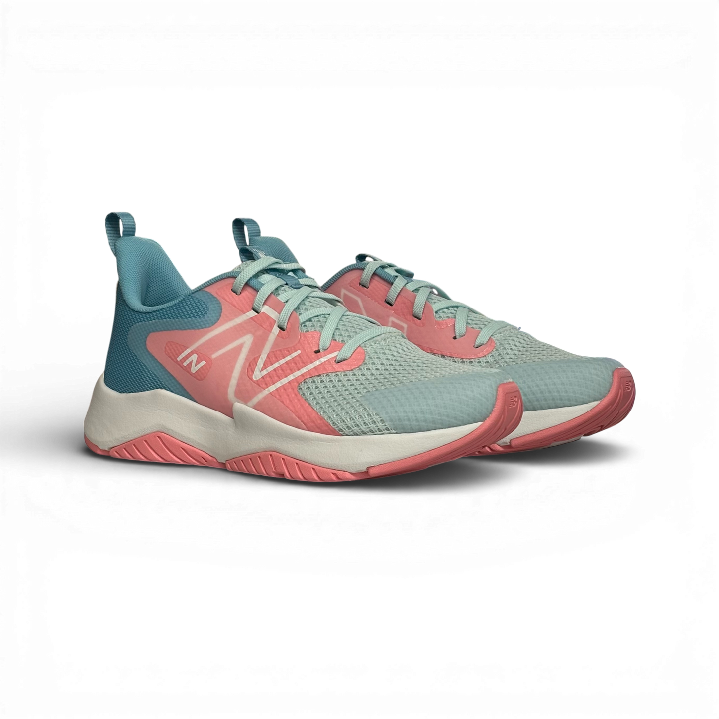 Kids Rave Run v2 GRAV883 Glint Blue (Size 3.5Y-5Y)