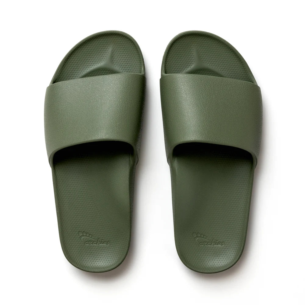 Archies Arch Support Slides Olive
