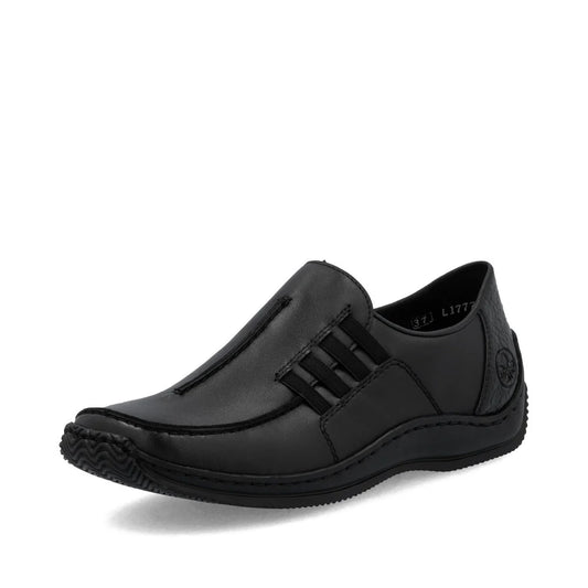 L1777-00 Black Slip-On