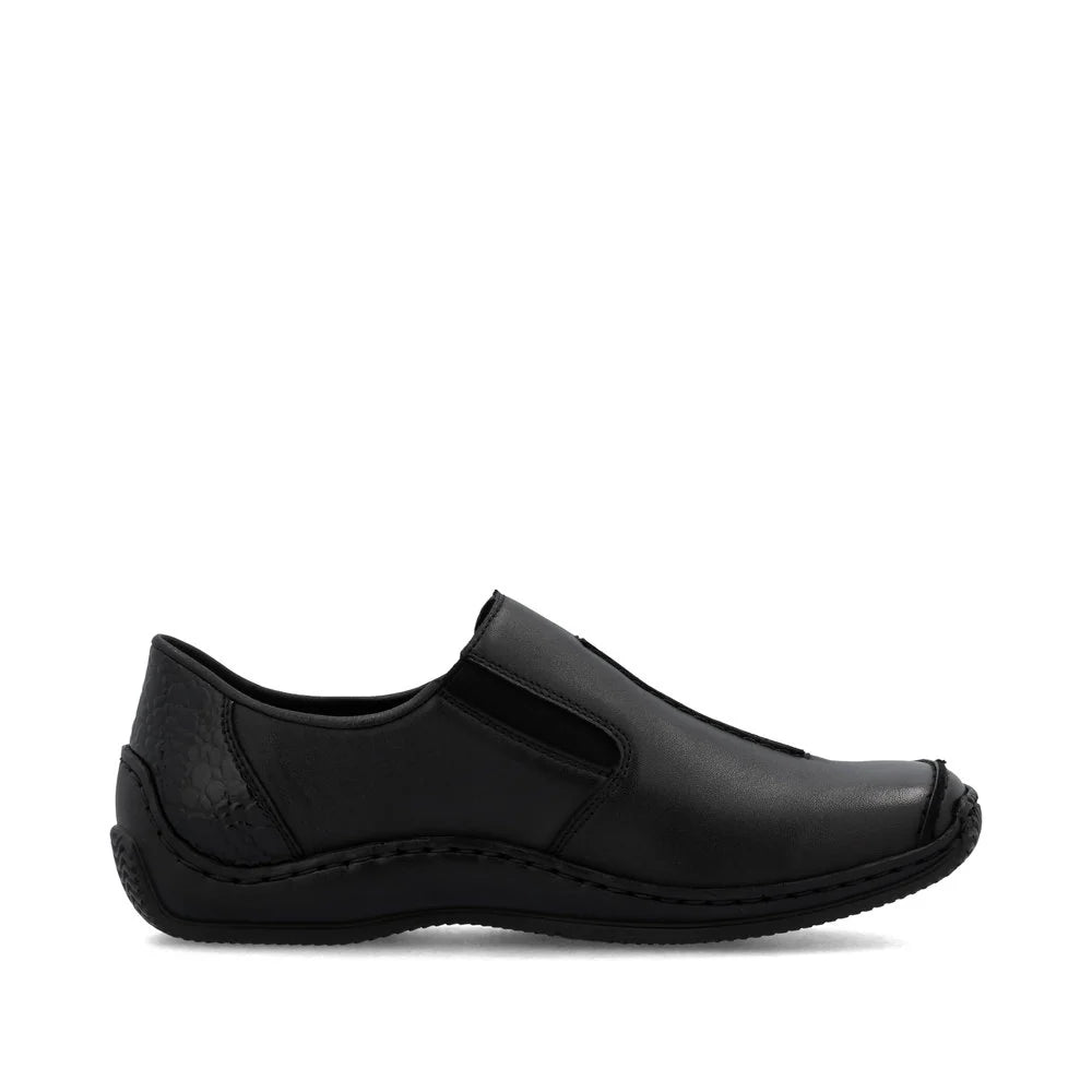 L1777-00 Black Slip-On