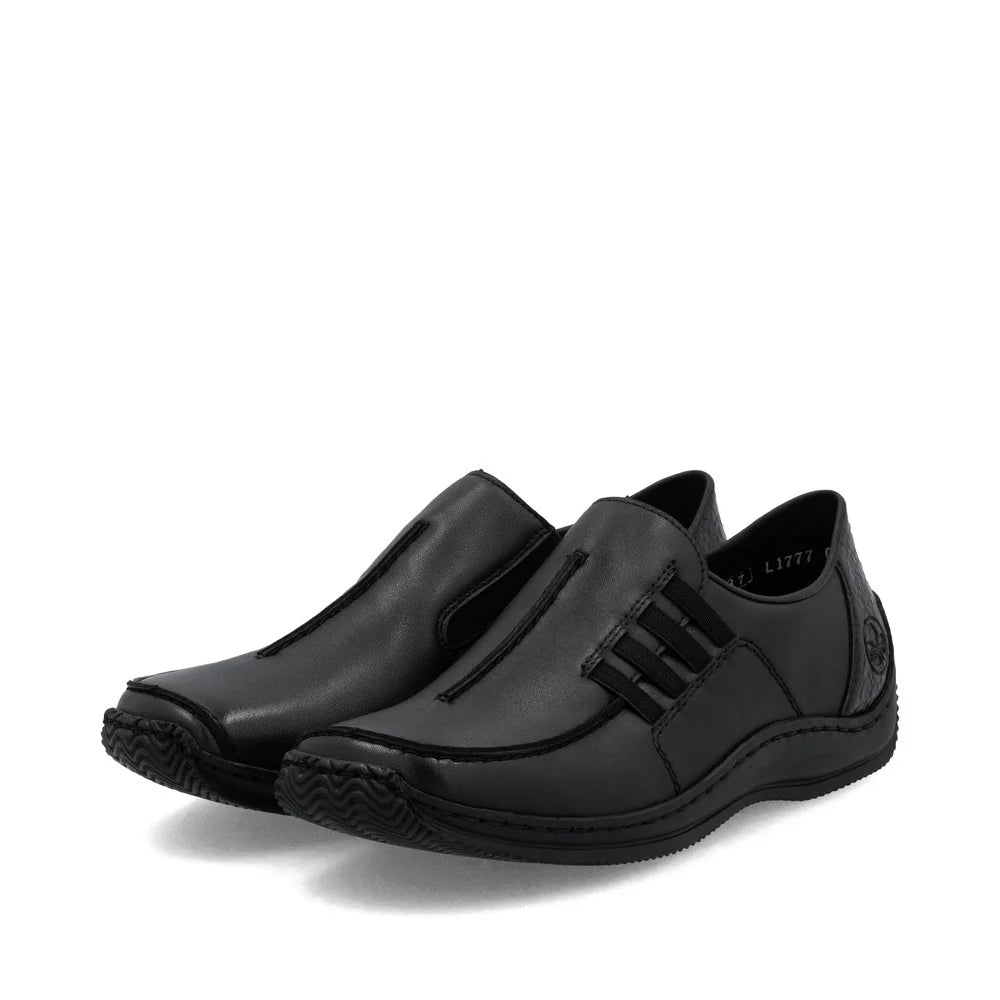 L1777-00 Black Slip-On