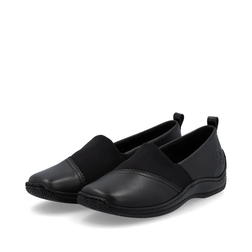 L1790-00 Black Slip On