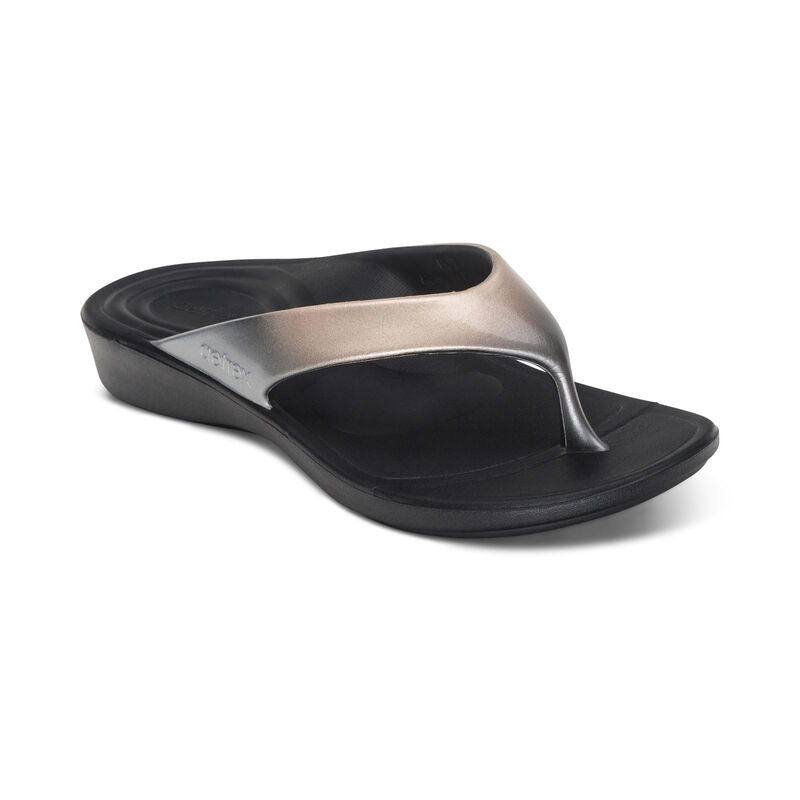 Women's Maui Orthotic Flips Metallic Ombre