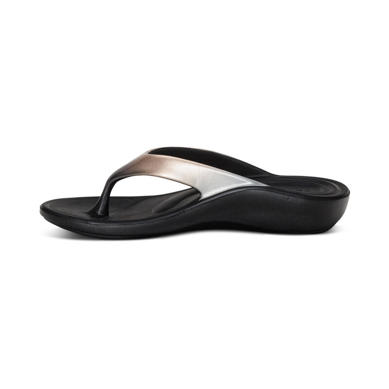 Women's Maui Orthotic Flips Metallic Ombre