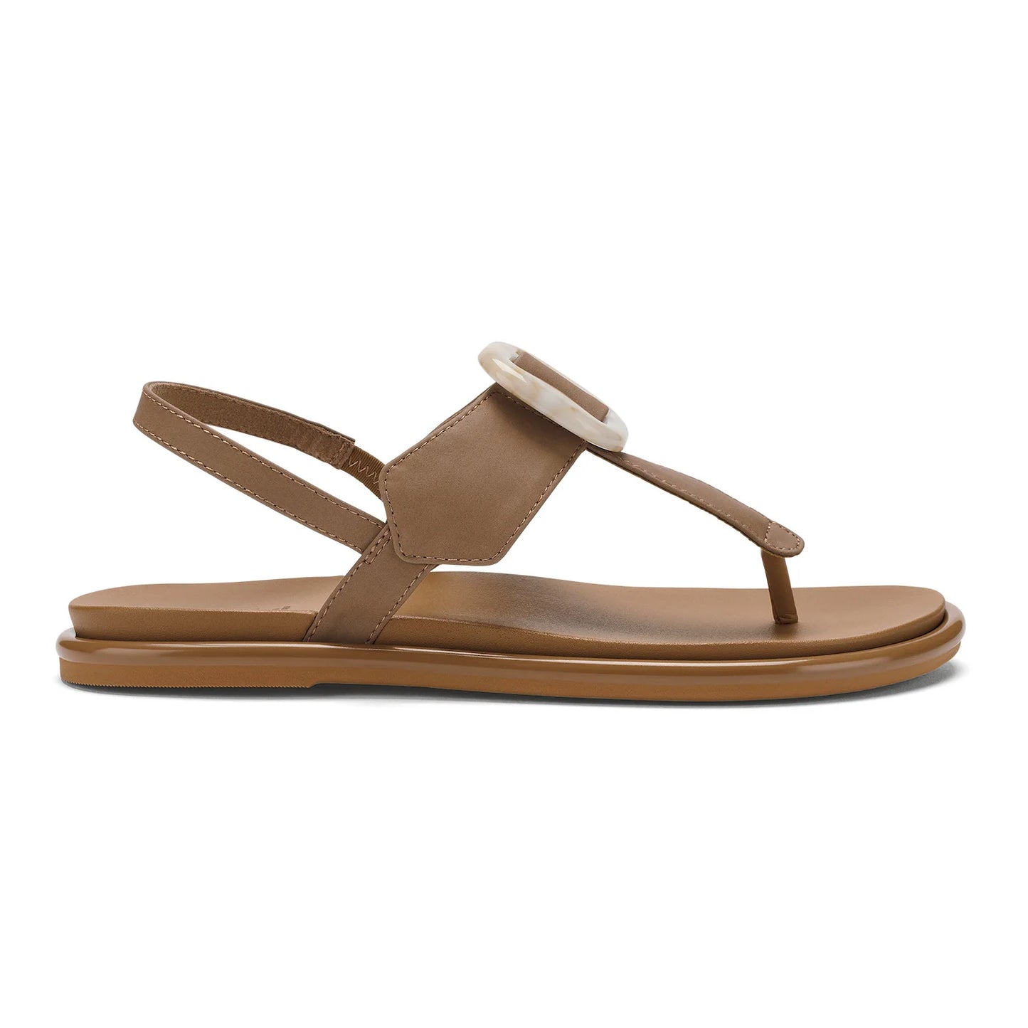 Women's La'i T-Bar Strappy Beach Sandal Tan/Tan