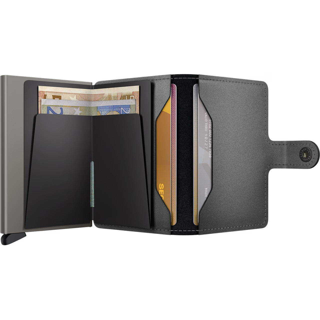 Miniwallet Matte Satin Steel